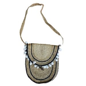 Woven Straw Crossbody Bag Cost Plus World Market